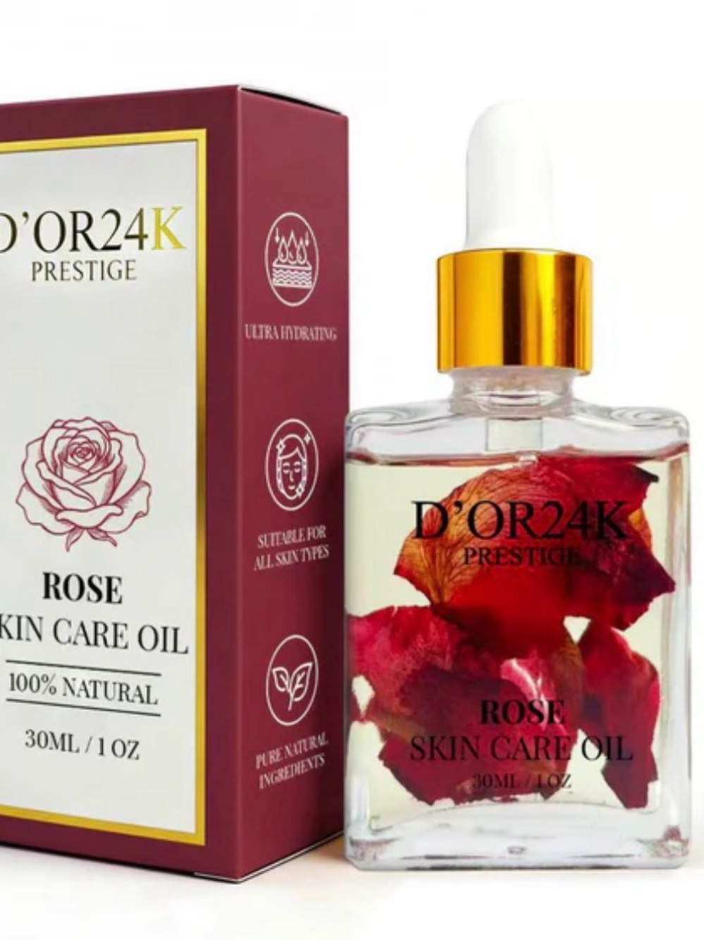 Rose Skin Care Oil